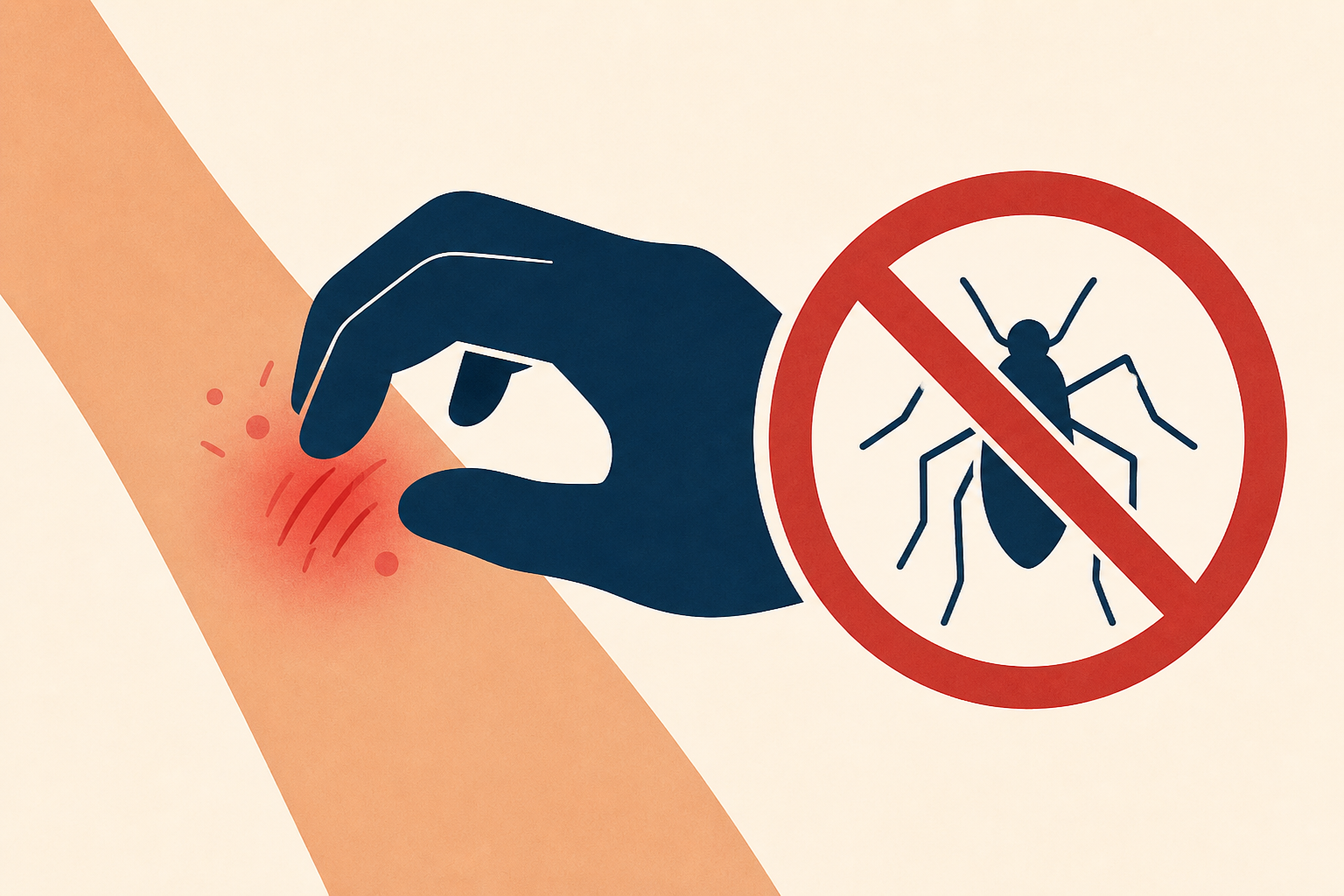 Scratching that bug bite might feel good at first but science says it’s a bad idea