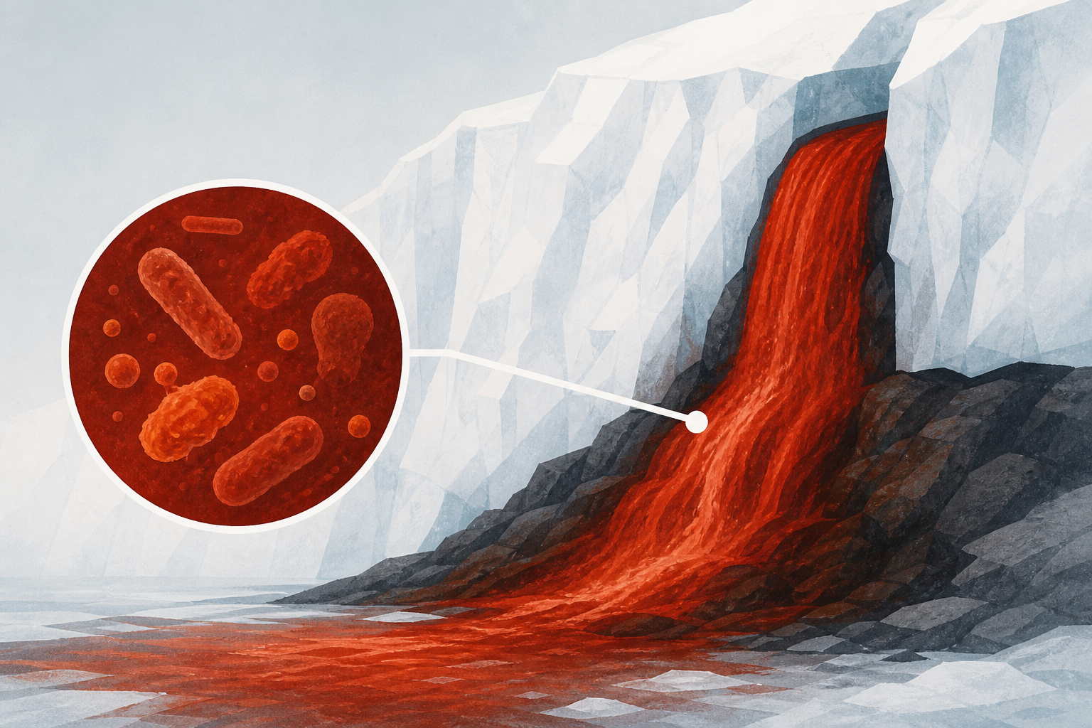 There's a Waterfall in Antarctica That Bleeds Red - Here's What's Hiding Inside It
