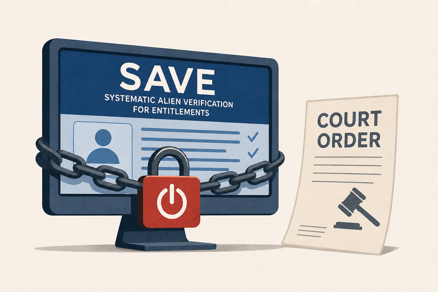 Following court order, DHS appears to have shut down SAVE for checking voter citizenship