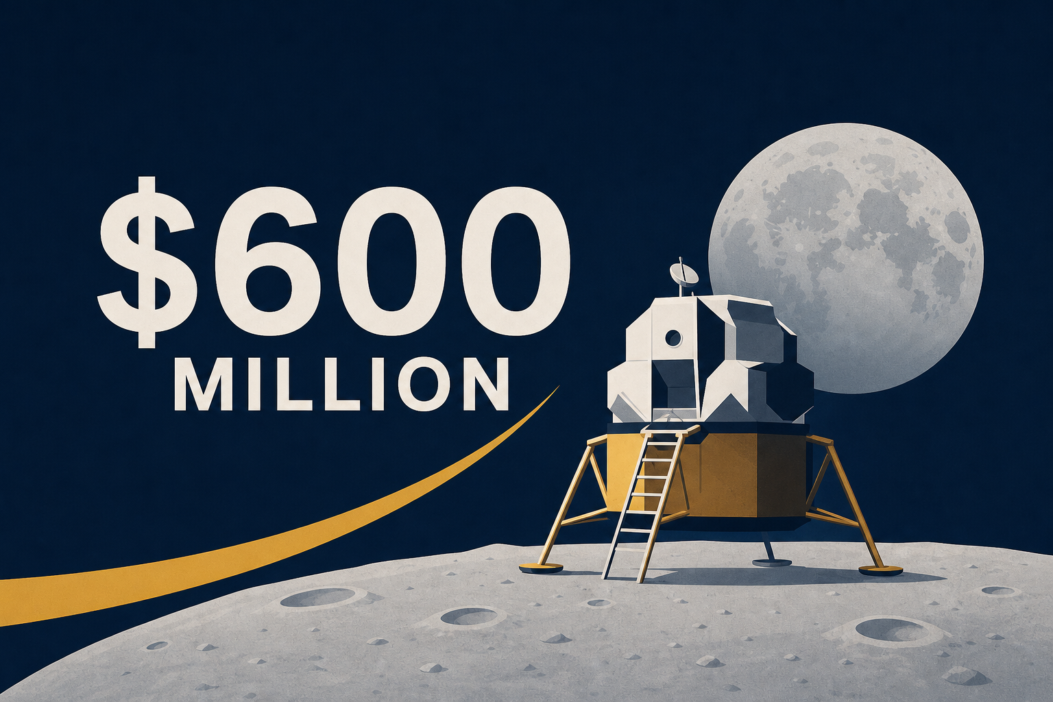 NASA awards nearly $600 million in lunar lander missions