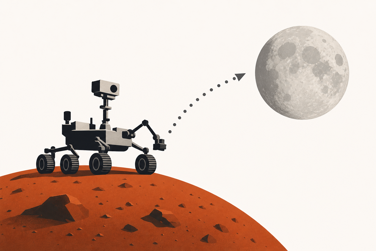 Curiosity, Perseverance and Now Promise? NASA May Send a Mars Rover to the Moon.