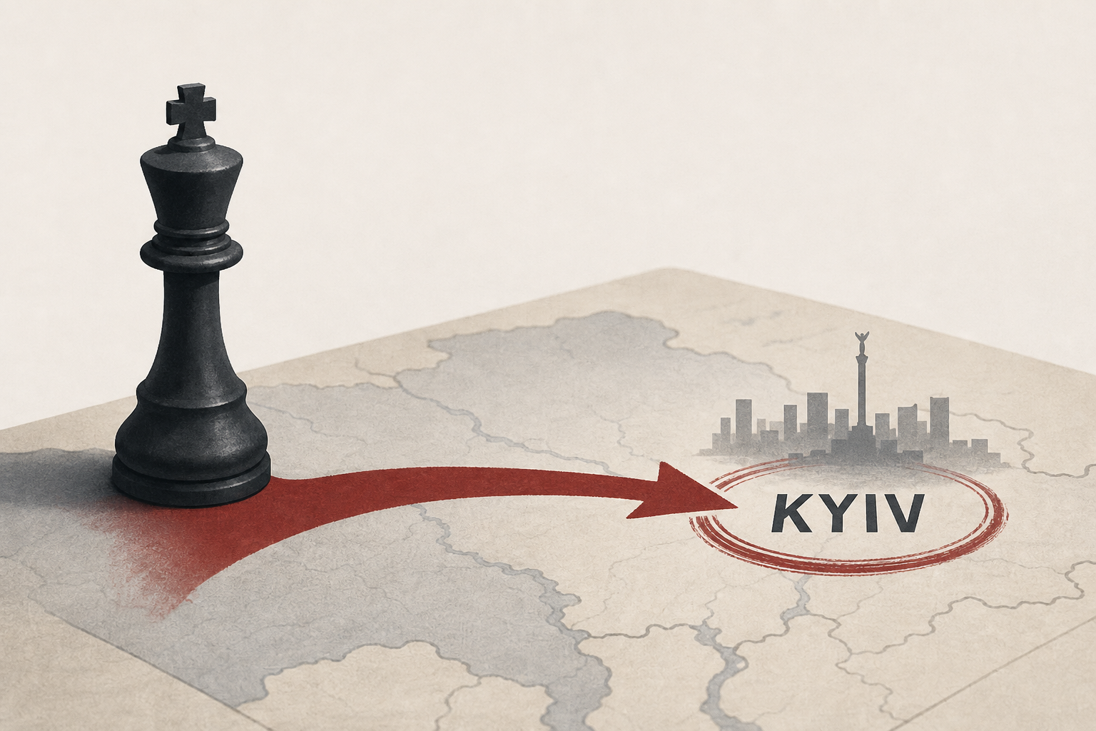 “Putin Ordered Russian General Staff to Prepare Plans for Capturing Kyiv,” Syrskyi Says