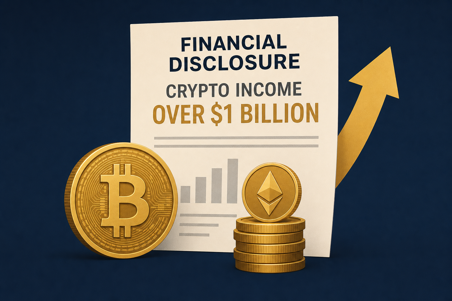 Trump reports over $1 billion in crypto income in financial disclosure