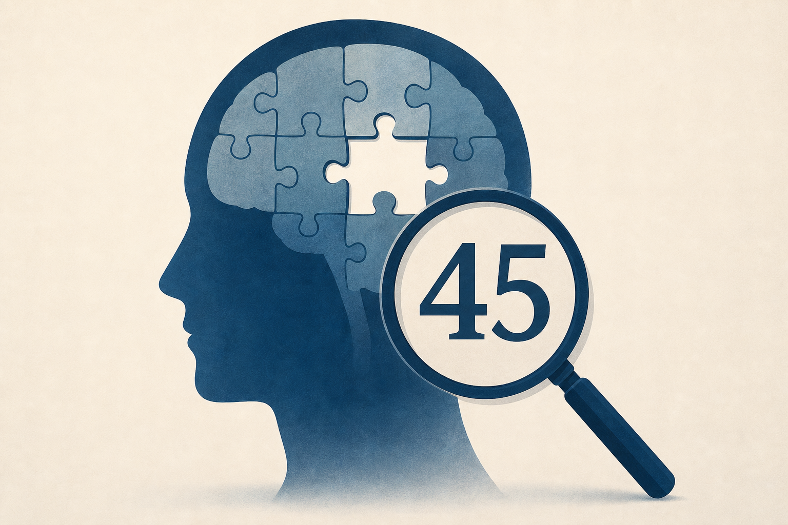 A Clue To Dementia Could Show Up As Early As 45