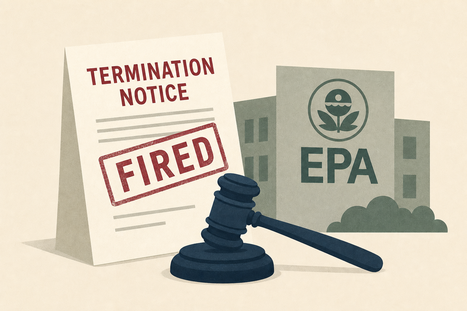 Seven fired EPA employees sue agency over their terminations