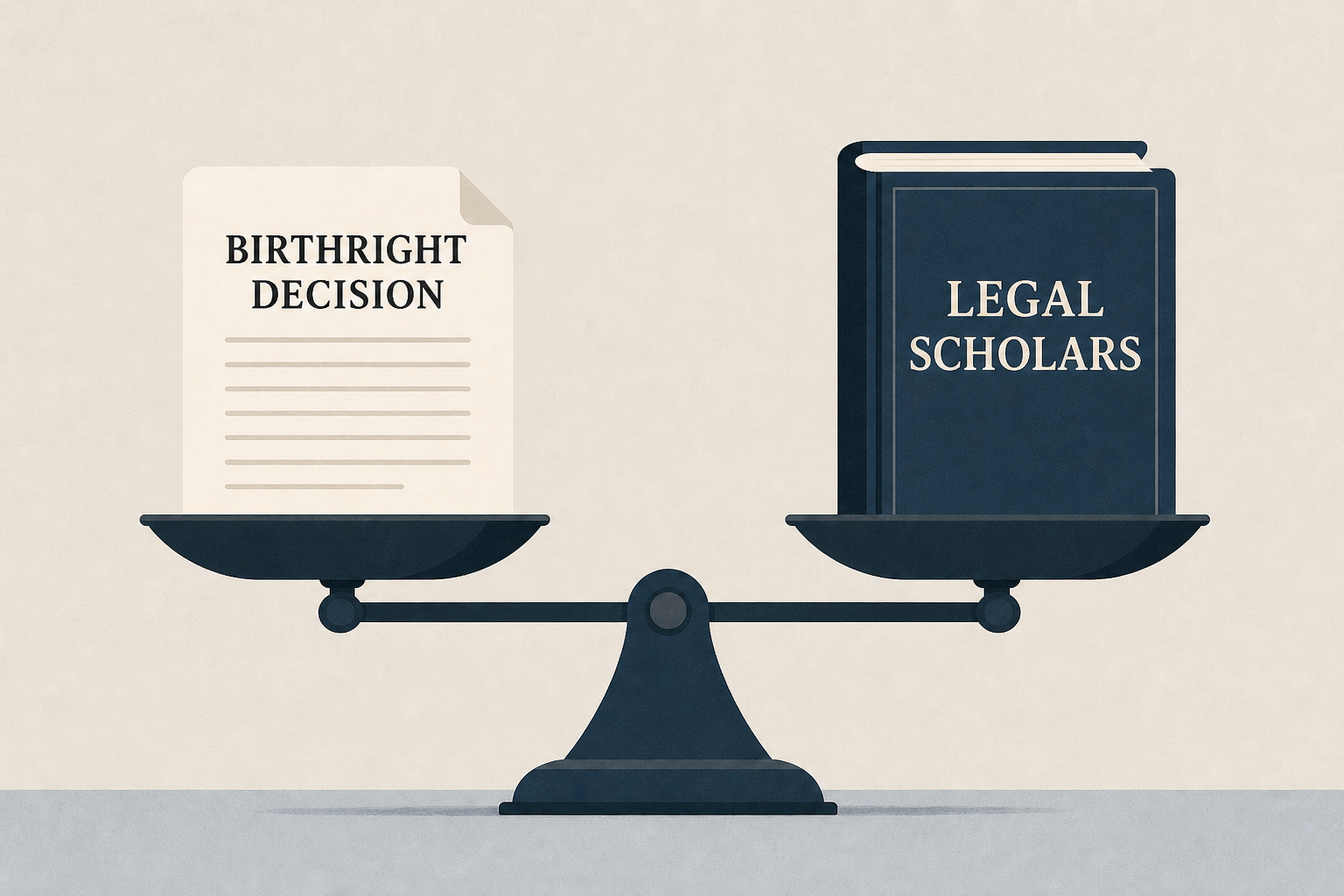 The Birthright Decision Was Surprisingly Close, Some Legal Scholars Say