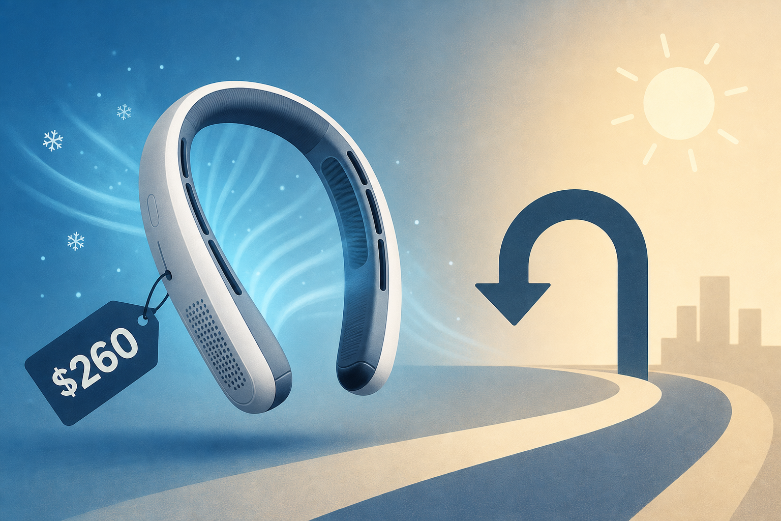 I Tried Sony's $260 Wearable AC. Here's Why I Turned Around Before Leaving the Block