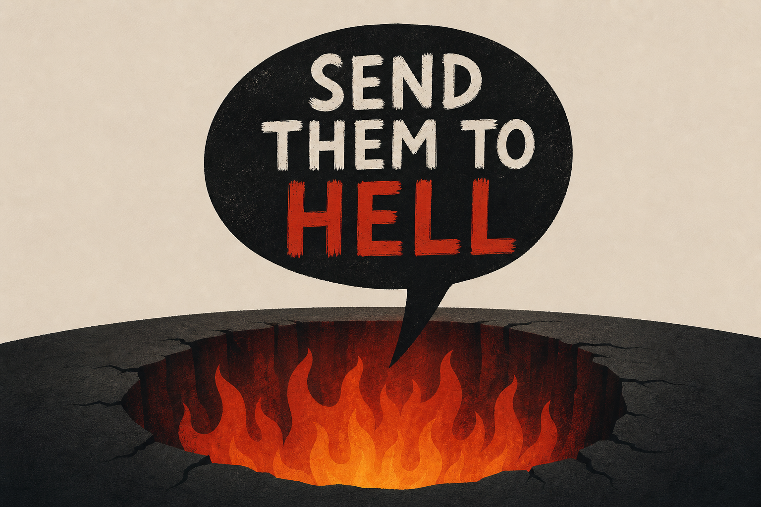 'Send them to hell'