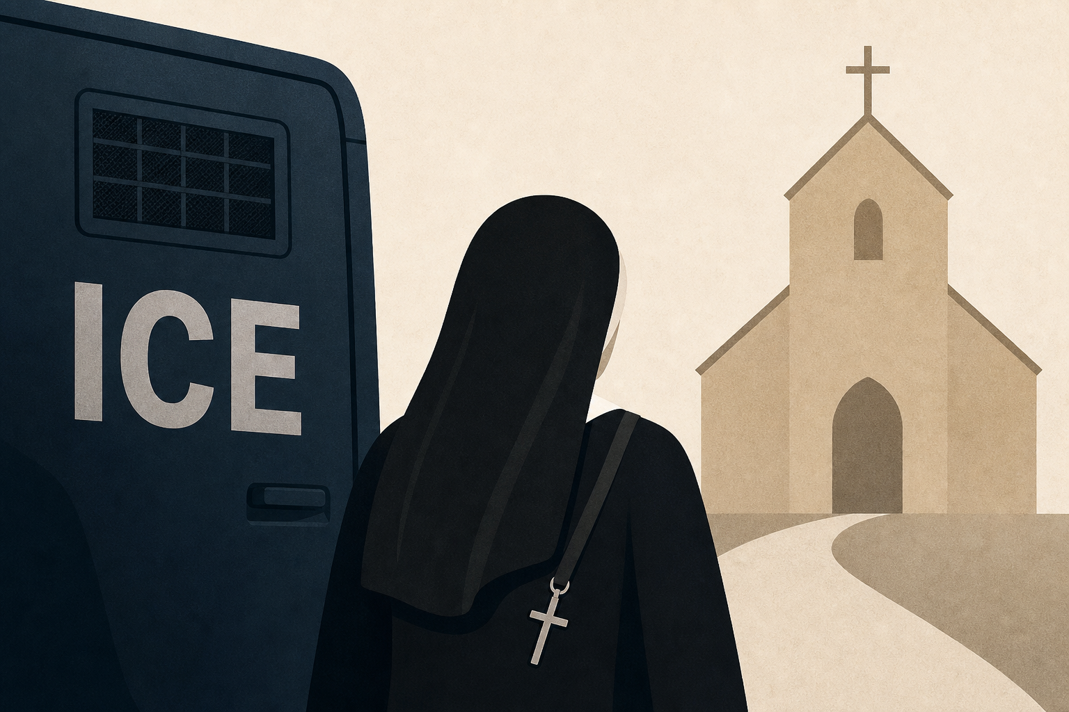 ICE’s arrest of nun heading to church fuels bipartisan backlash in South Texas