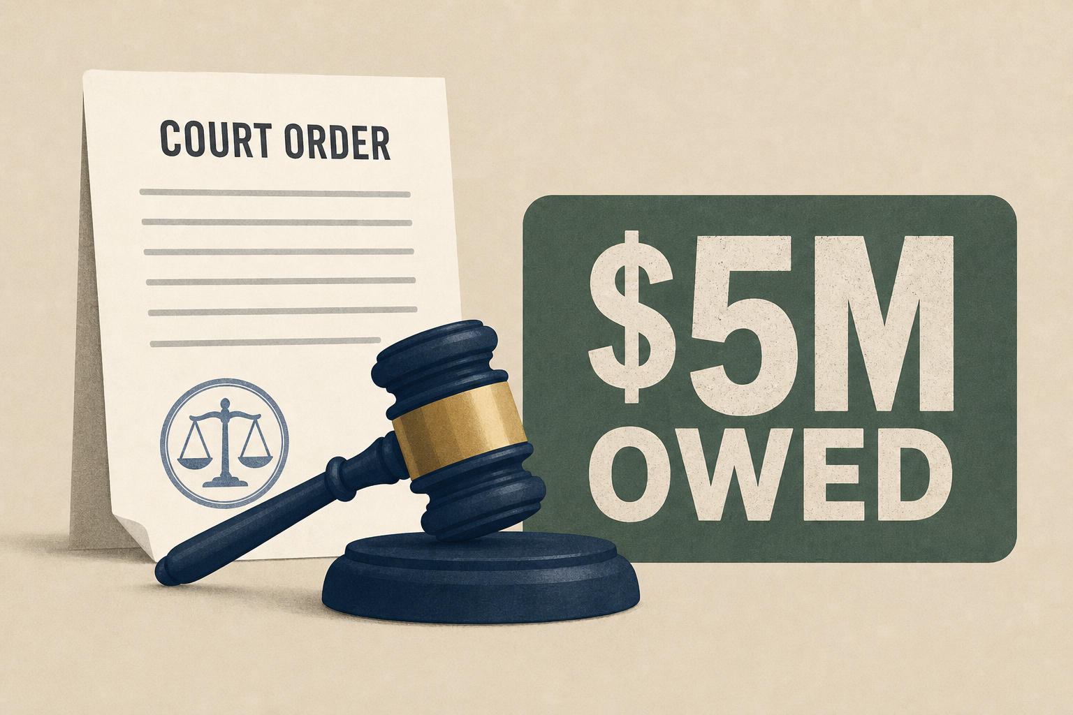 E Jean Carroll asks judge to order Donald Trump to pay $5m he owes her