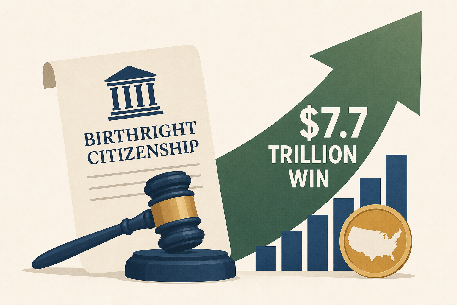 Supreme Court's birthright citizenship ruling hands the U.S. economy a $7.7 trillion win