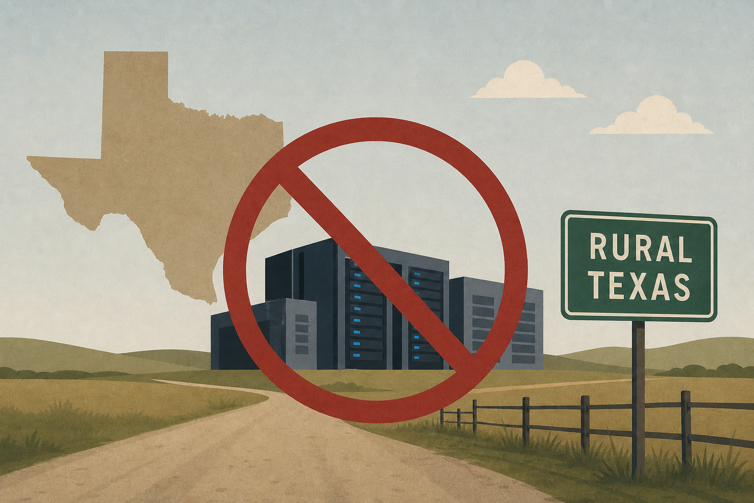 Abbott calls for ban on data center development in rural Texas