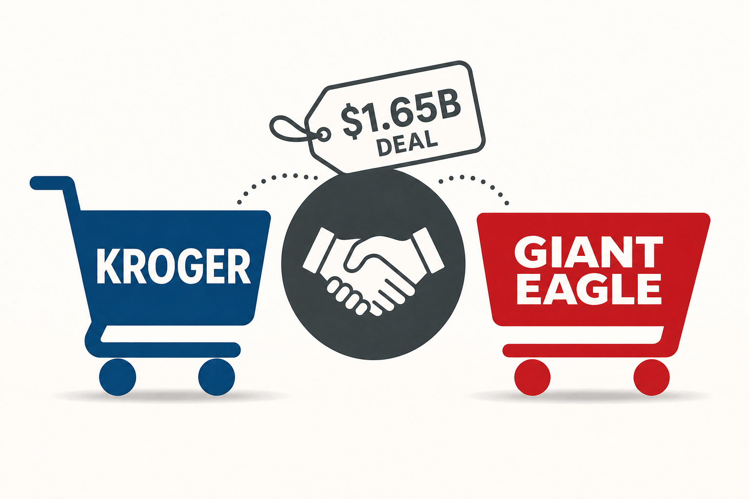 Kroger buying Giant Eagle supermarket chain in $1.65B deal