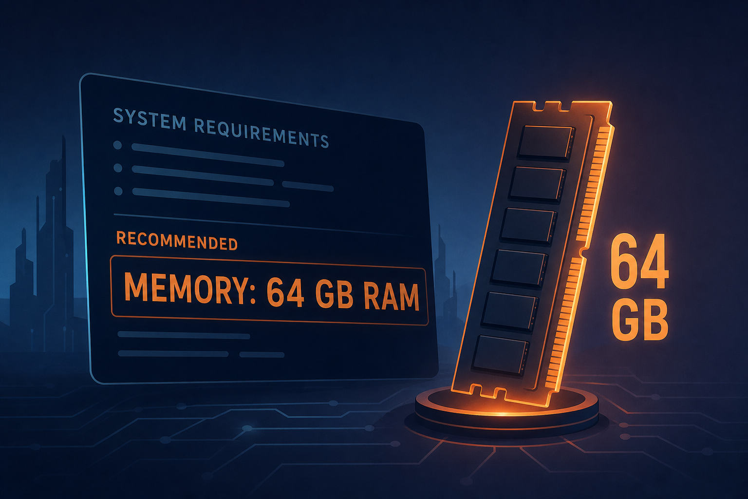 MMO shooter Cinder City may be the first PC game to recommend 64 GB of RAM