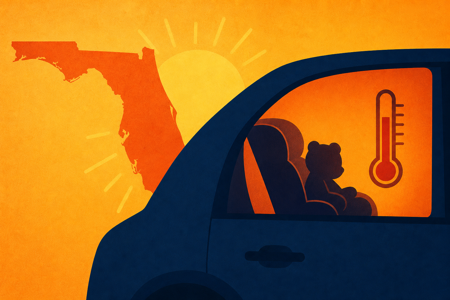 Florida toddler found dead inside hot car after dad forgot to drop him off at daycare