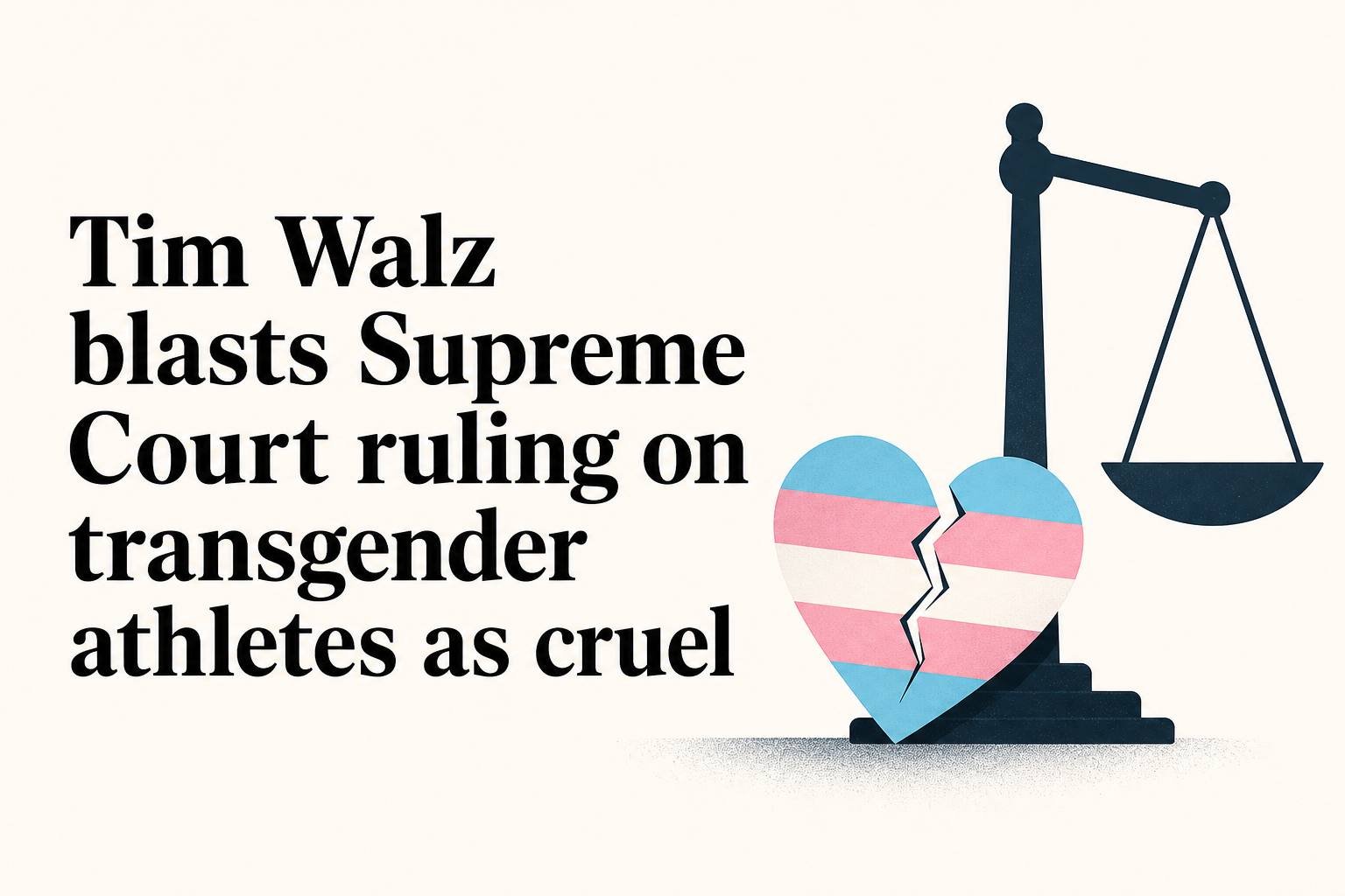 Tim Walz blasts Supreme Court ruling on transgender athletes as cruel