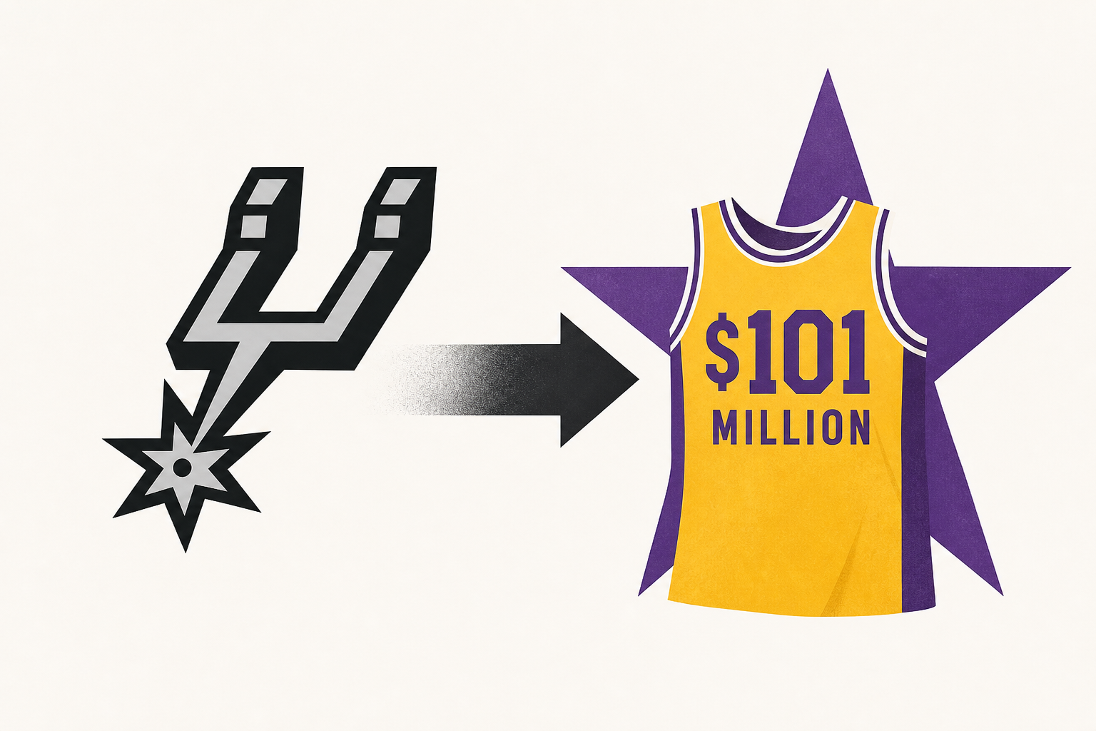 Spurs predicted to cut ties with NBA champion center, acquire $101 million Lakers superstar