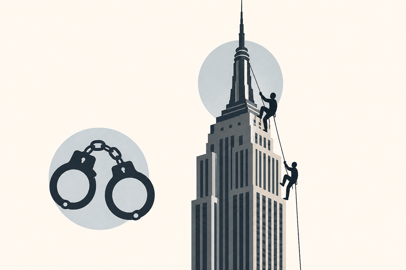 Two people in custody after scaling to top of Empire State Building