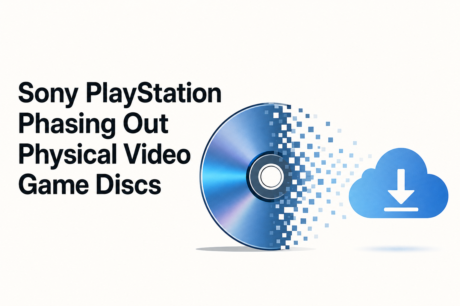 Sony PlayStation Phasing Out Physical Video Game Discs