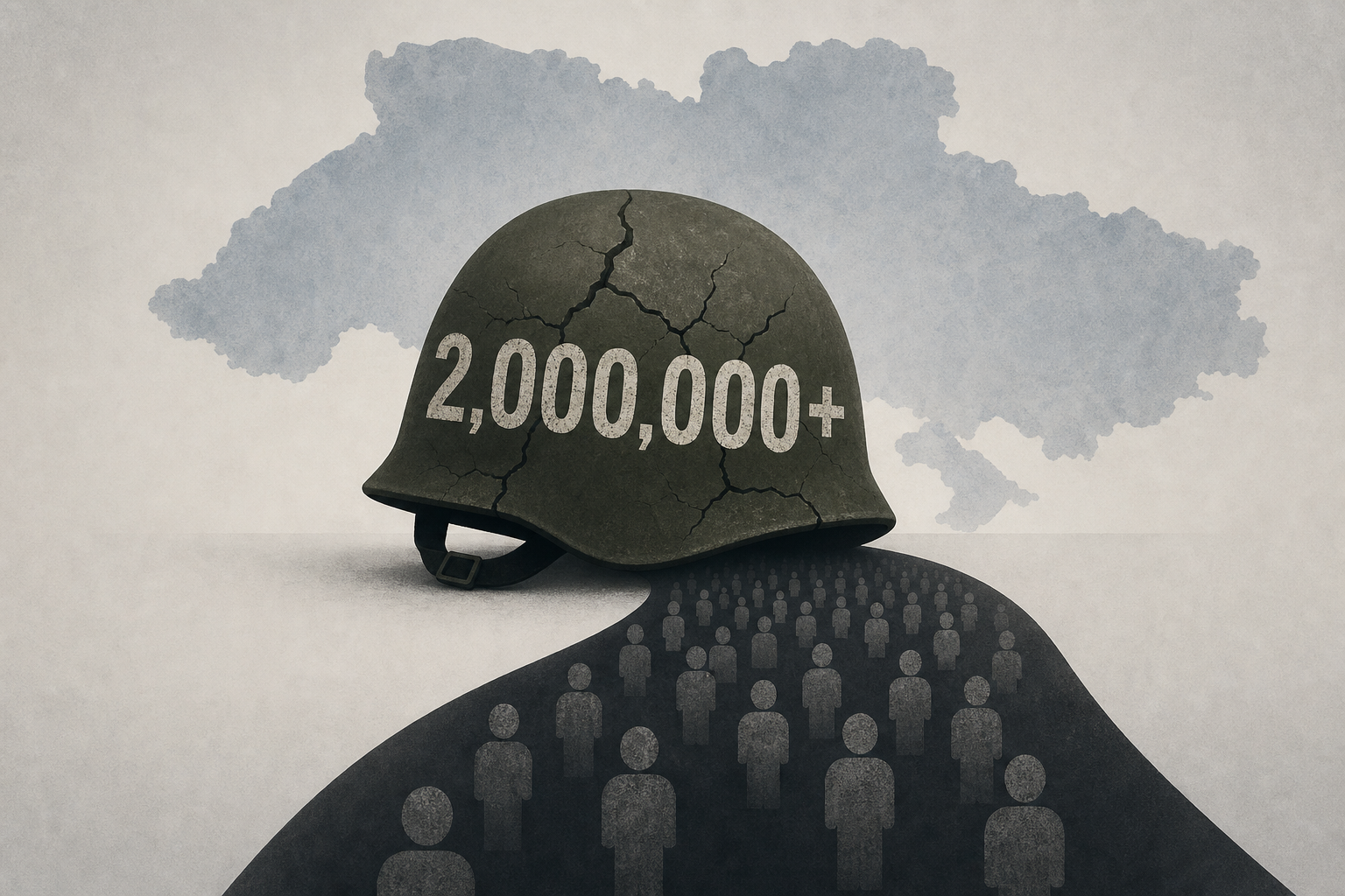 Troop Casualties in Ukraine War Top 2 Million, Study Finds