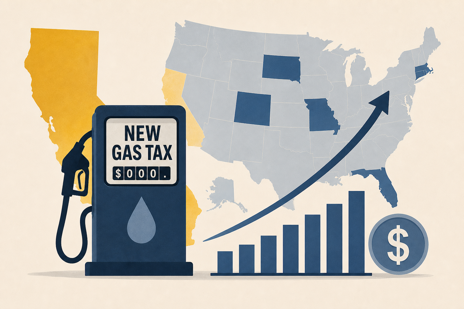California installs new gas tax as other states follow suit