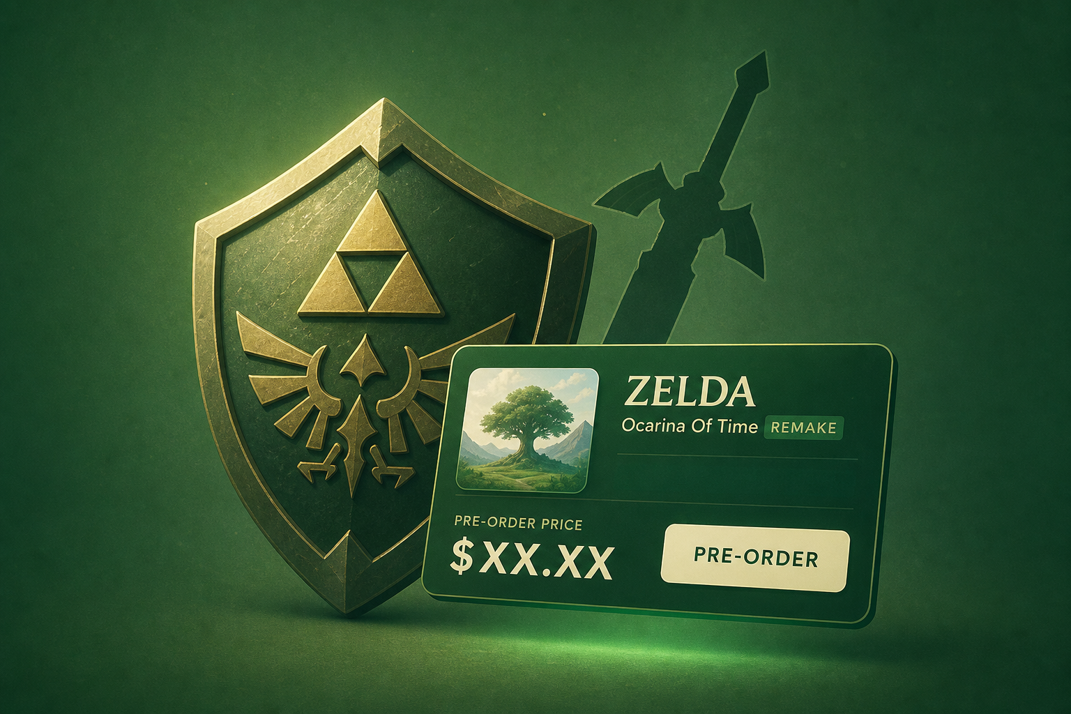 Zelda: Ocarina Of Time Remake Pre-Order Price Appears Online