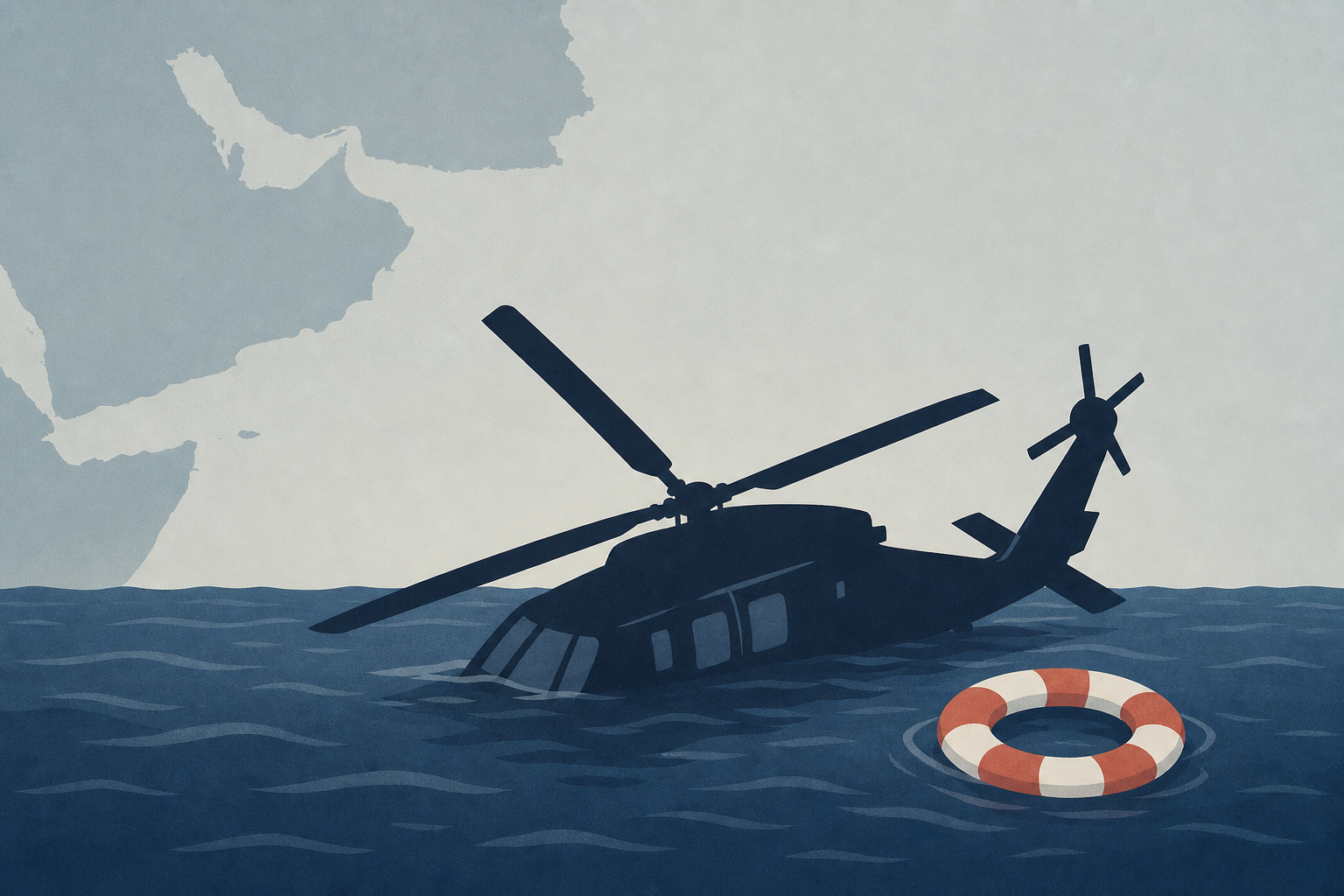 U.S. helicopter goes down in Arabian Sea, crew member missing, Navy says
