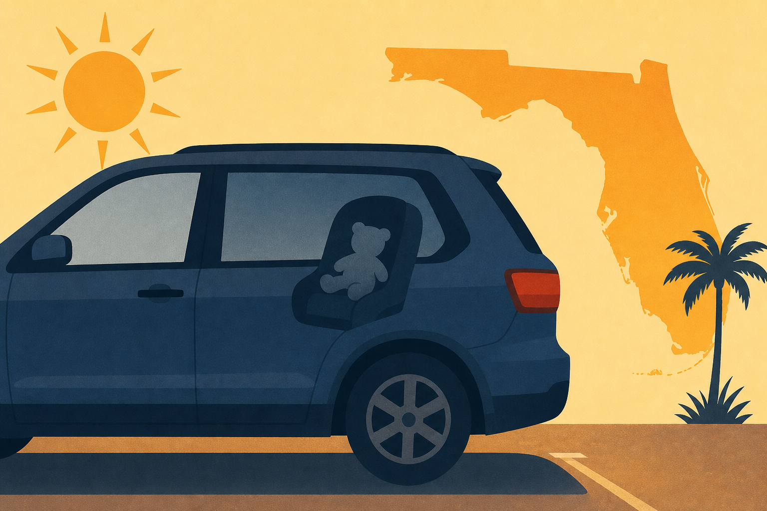 Toddler Discovered Dead in Back Seat of S.U.V. in Florida