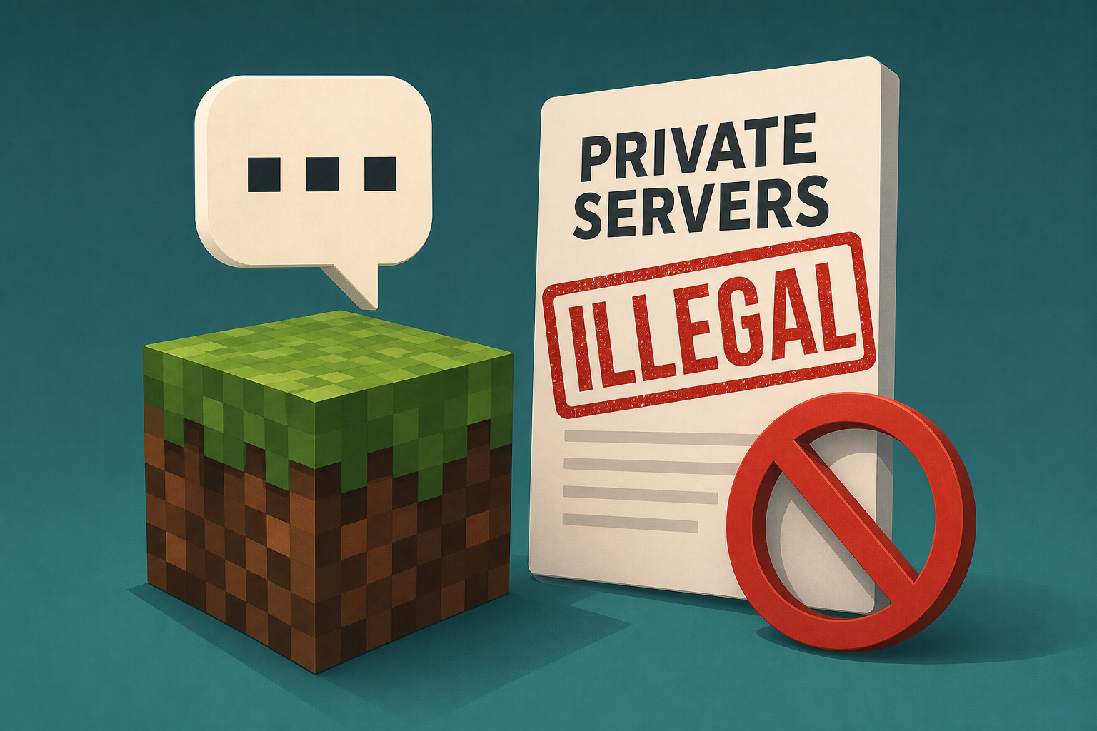 Minecraft Creator Speaks Out Against ESA Calling Private Servers 'Illegal'