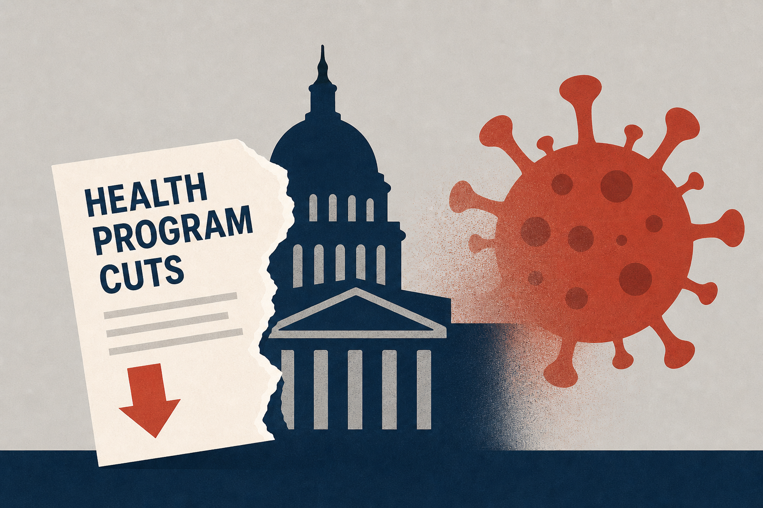 New disease threats follow Trump administration's health program cuts