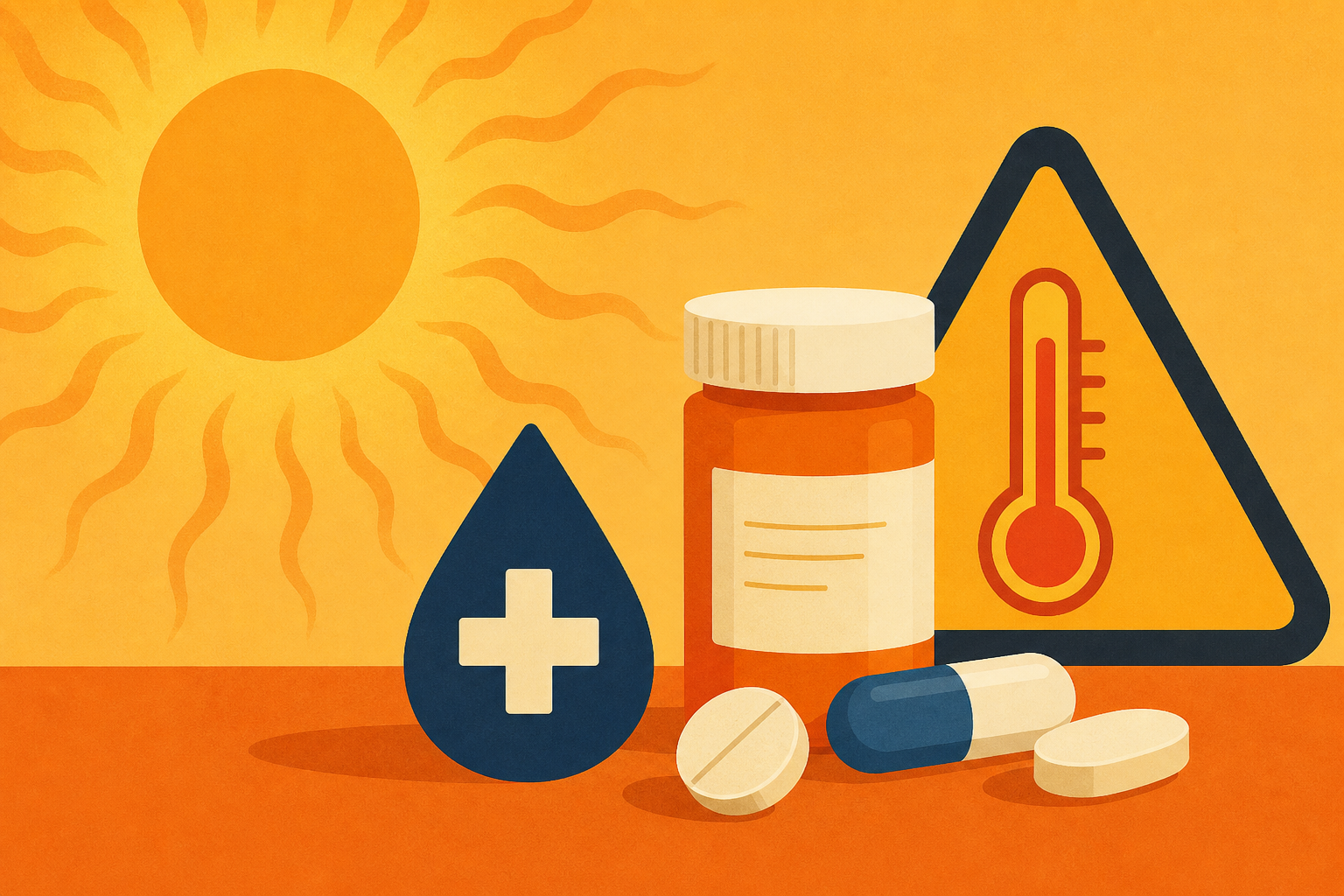 Heat wave warning: Common medications that can increase your risk of heat illness