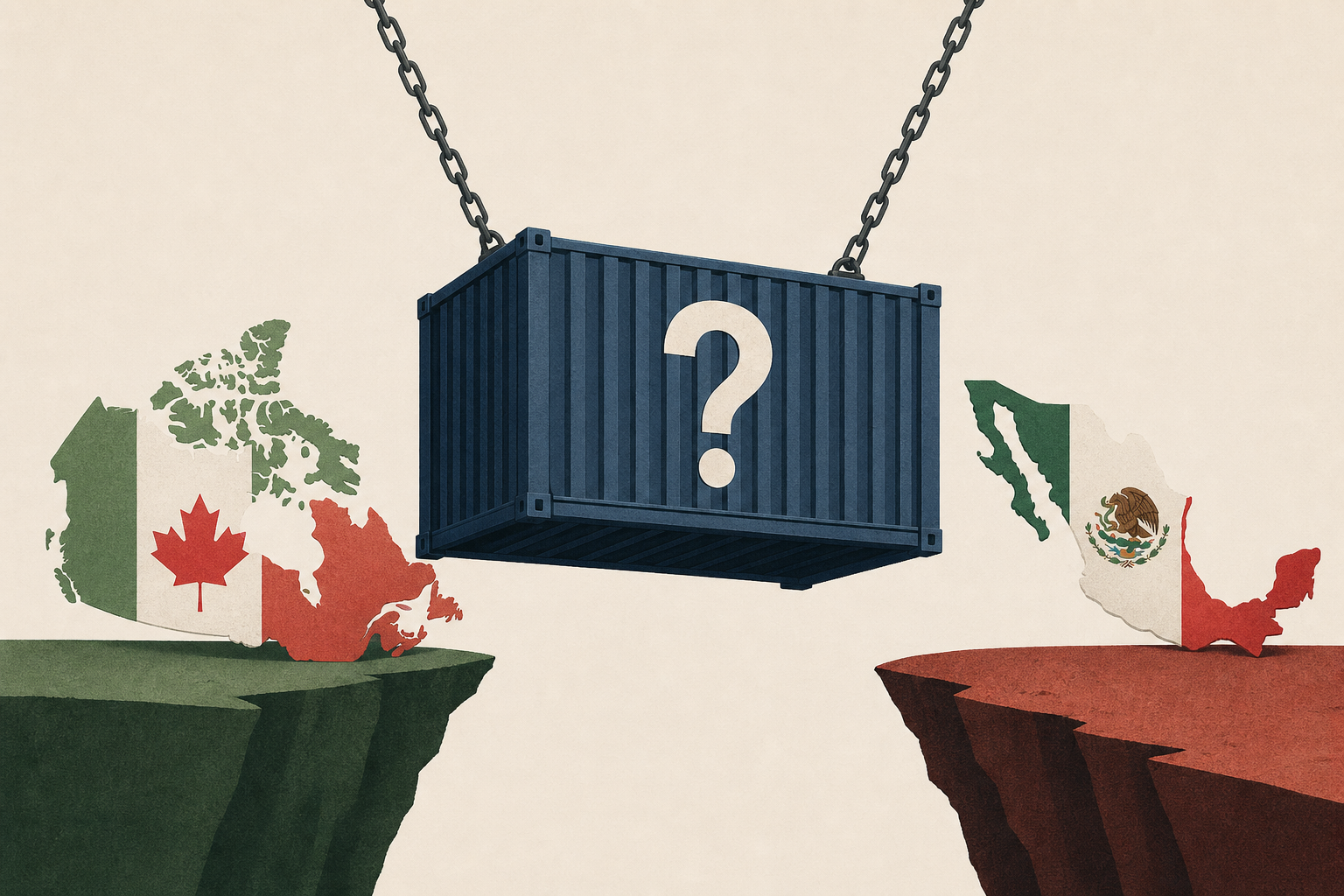 What are the Trump admin's main issues in trade talks with Canada and Mexico?