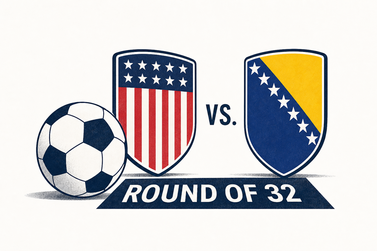 USMNT faces Bosnia-Herzegovina in World Cup's knockout round of 32: What to know