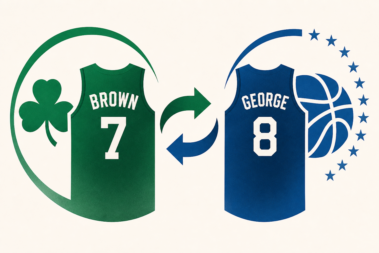 Celtics trade Jaylen Brown to 76ers for Paul George in blockbuster move: Source
