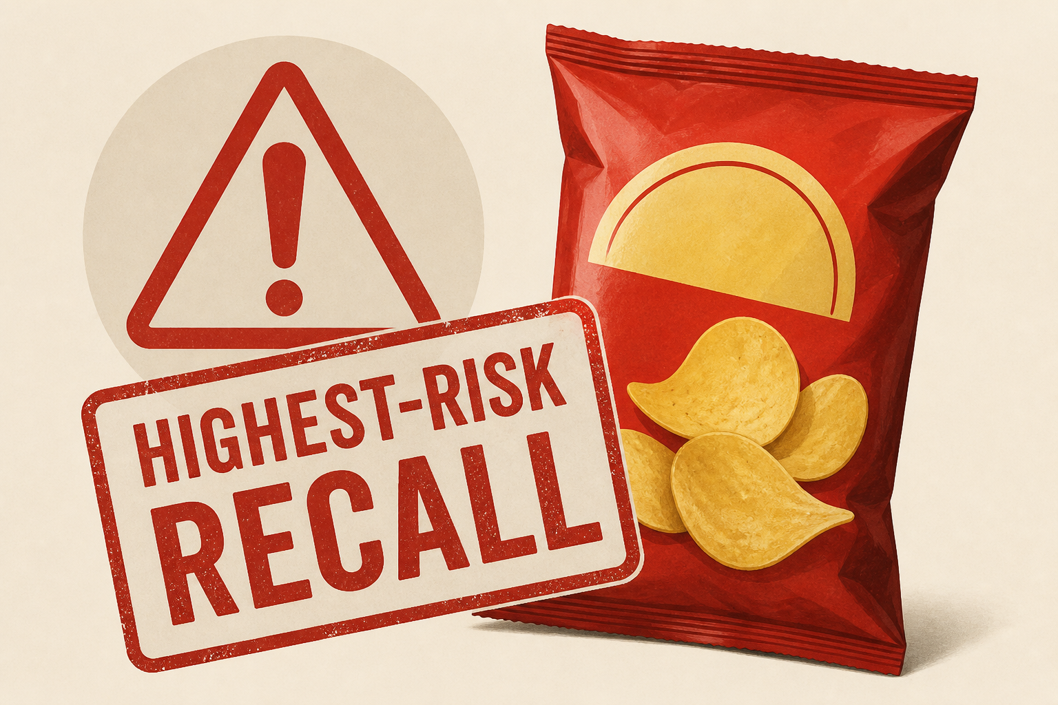 FDA issues highest-risk recall for popular potato chips