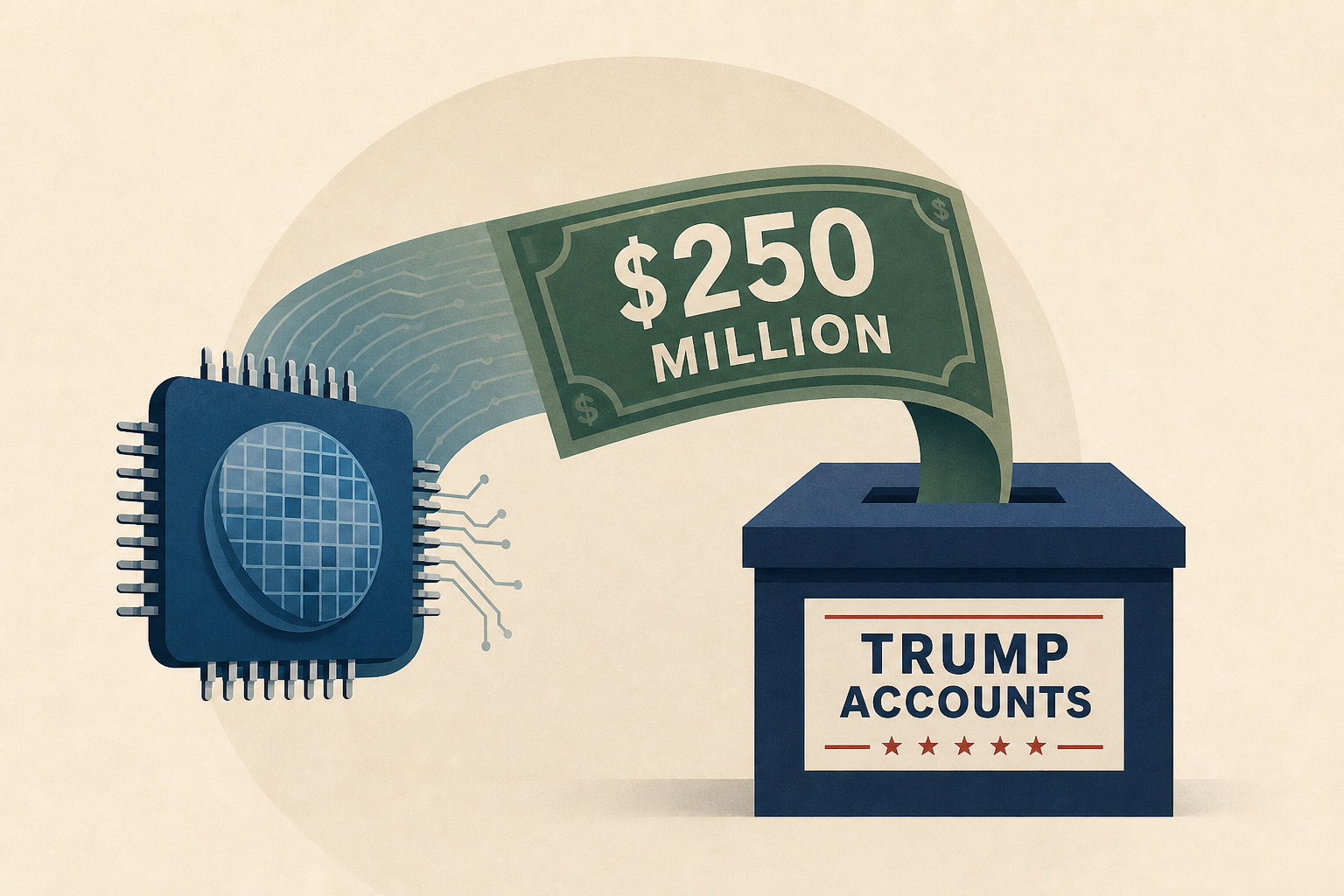 Trump Accounts to Receive $250 Million Donation From Chip Maker Micron