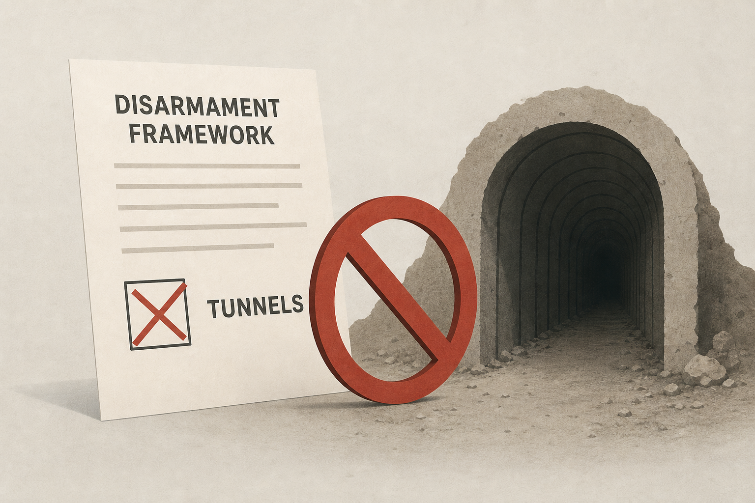 Hamas refuses to include tunnels in proposed Gaza disarmament framework