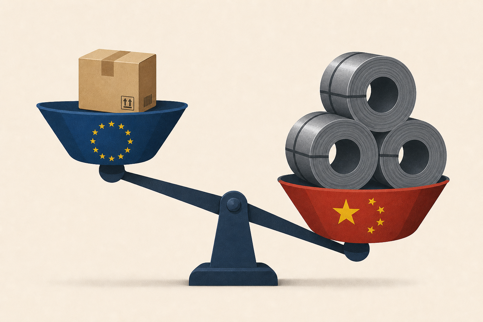 EU rules on small packages and steel eye huge trade imbalance with China