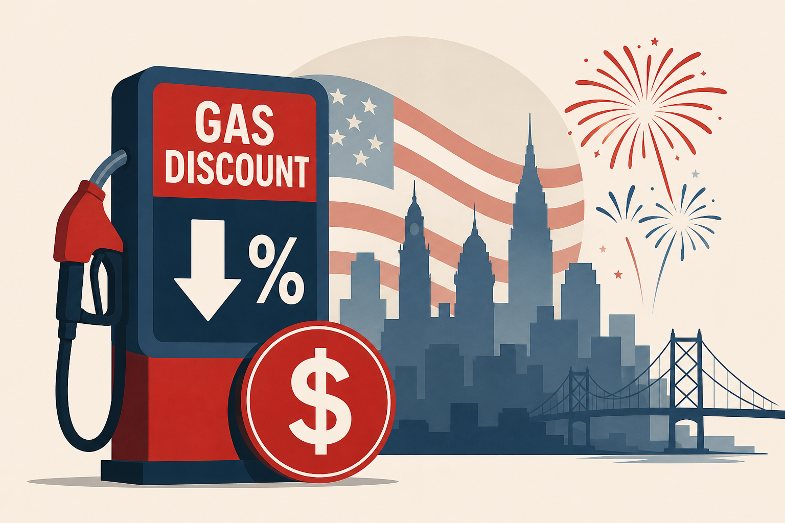 Trump announces gas discounts in Philadelphia ahead of Fourth of July