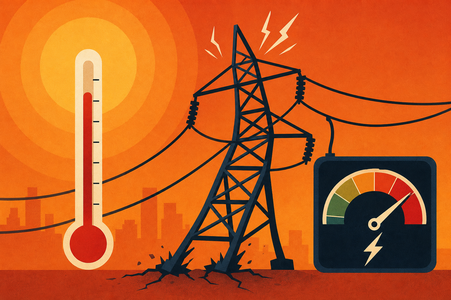 'Stretched to the limit': Heat wave prompts US electrical grid emergency