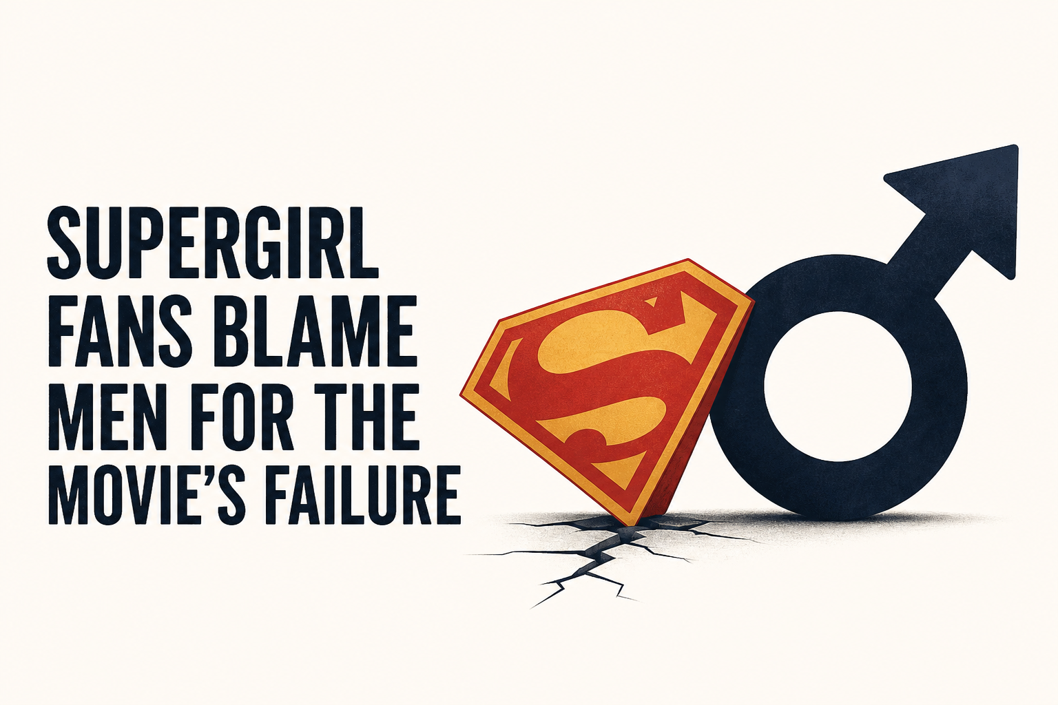Supergirl Fans Blame Men For The Movie’s Failure