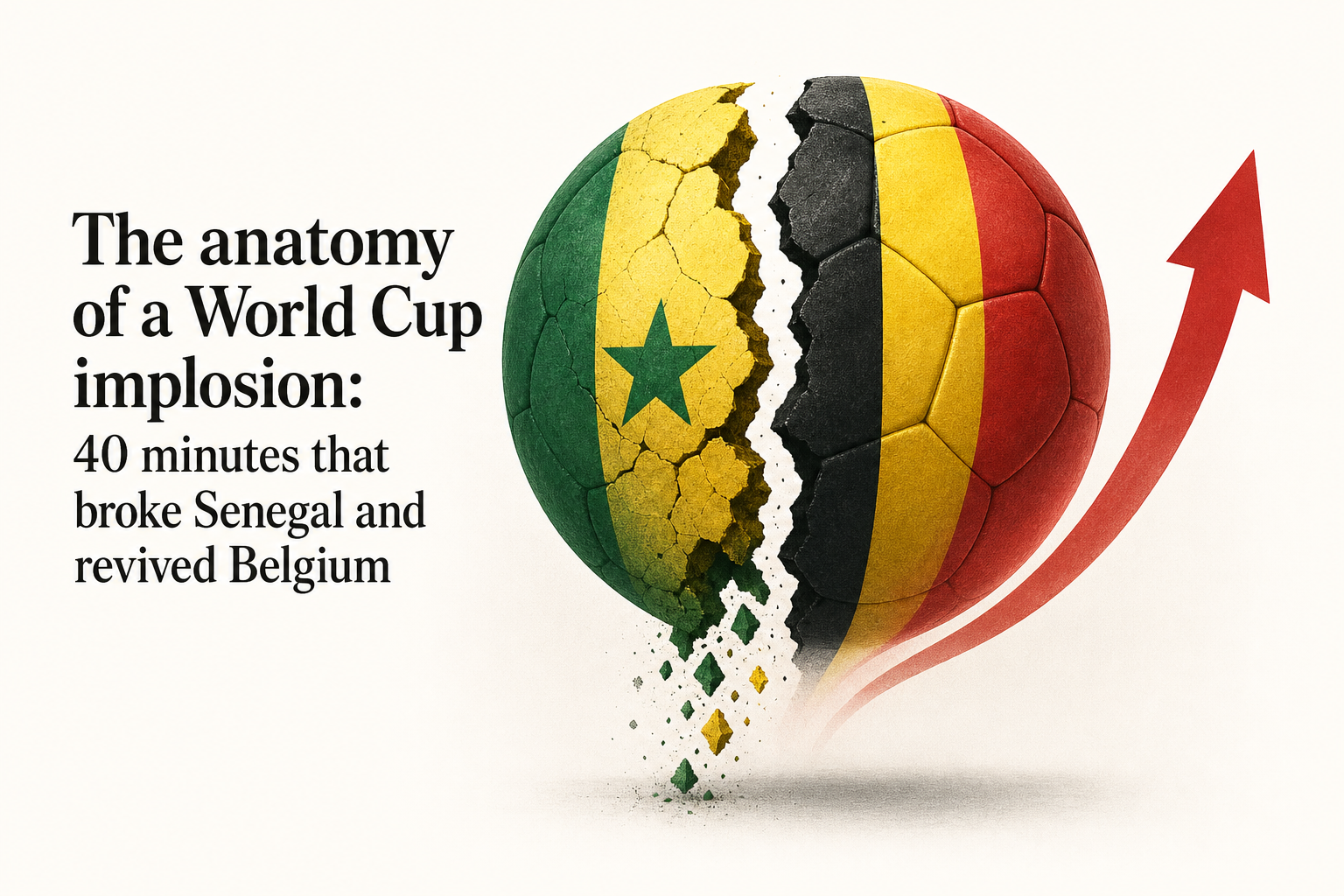 The anatomy of a World Cup implosion: 40 minutes that broke Senegal and revived Belgium