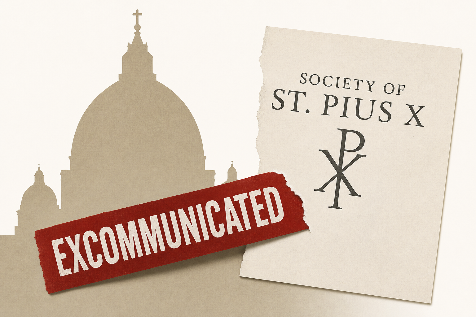 Vatican Excommunicates Society of St. Pius X, in First Major Crisis for Pope Leo