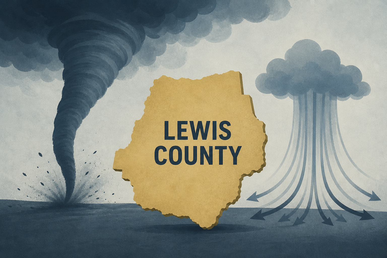 Tornado & microbursts confirmed in Lewis County, says NWS