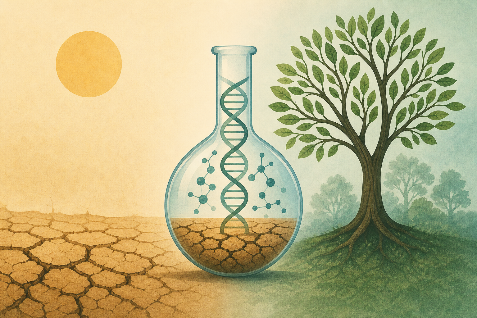 What made trees possible? New research points to drought