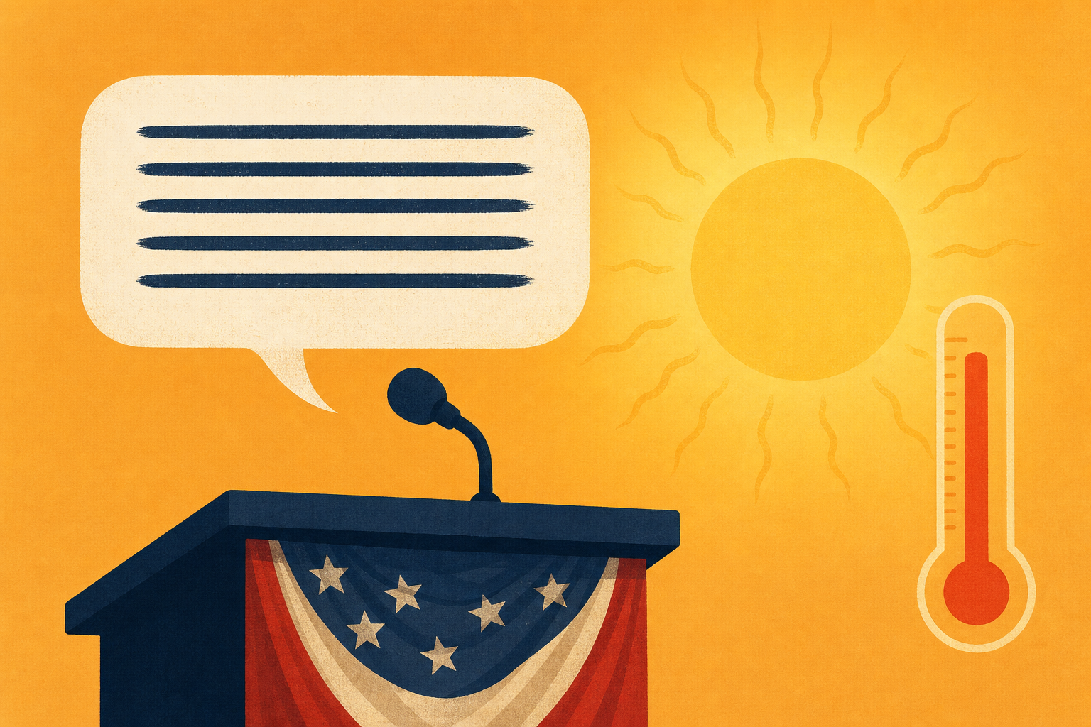 Trump promises 'really long speech' on July 4 despite extreme heat