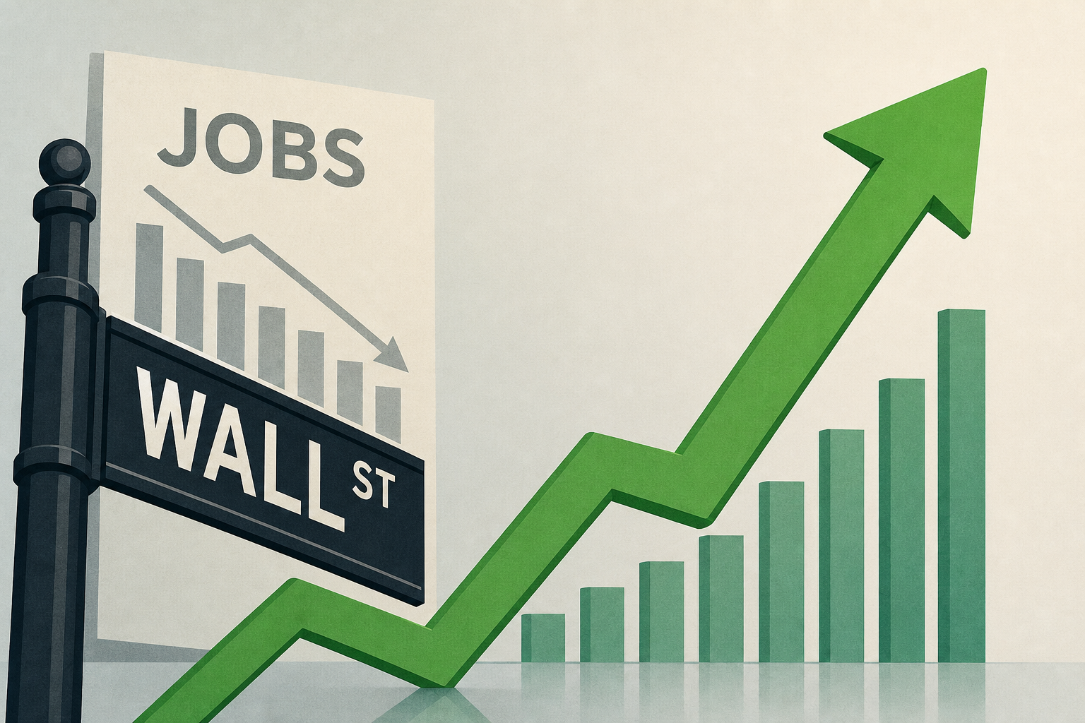 Wall Street climbs after weaker than expected jobs data