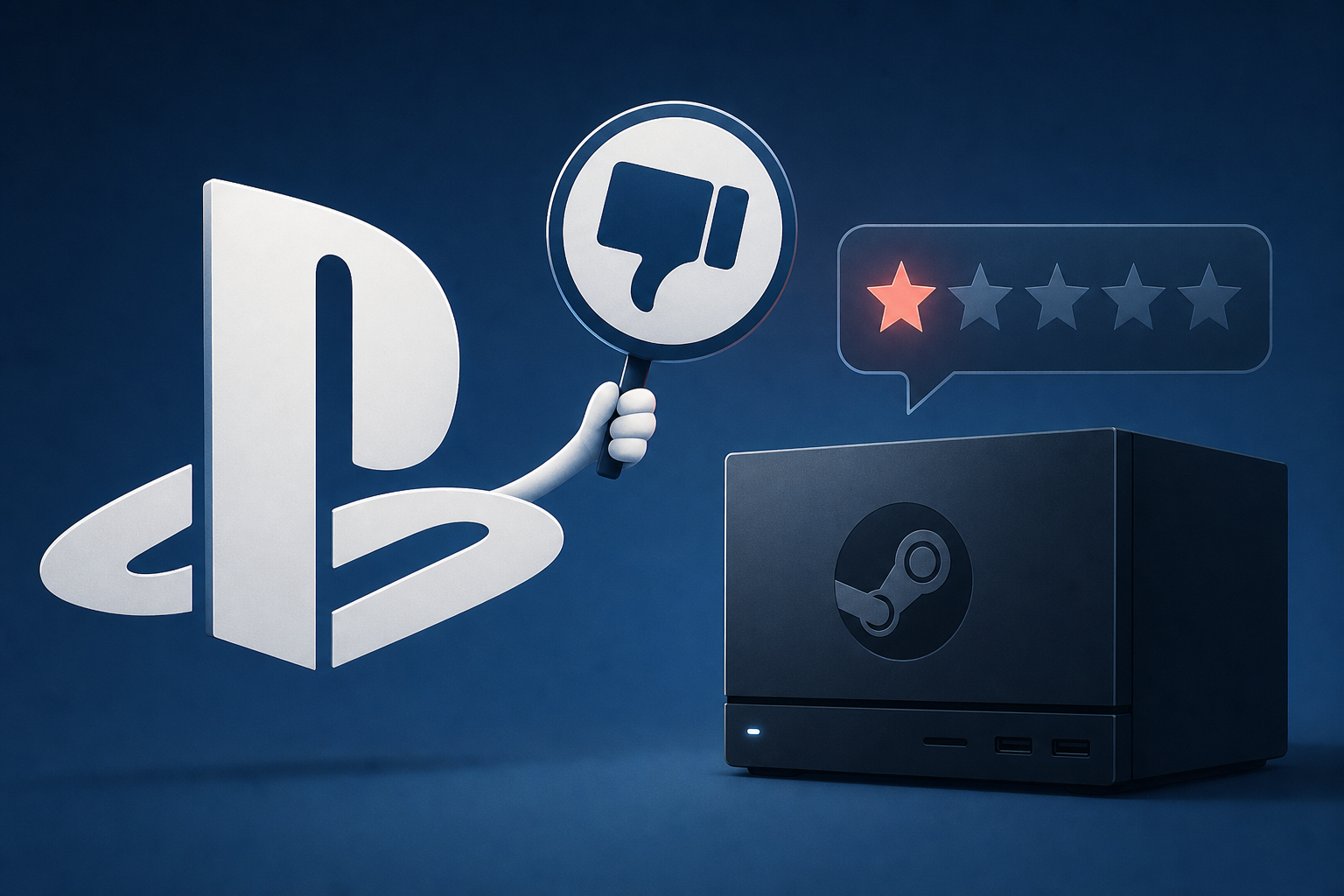 PlayStation Icon Gives Valve's Steam Machine A Rough Review