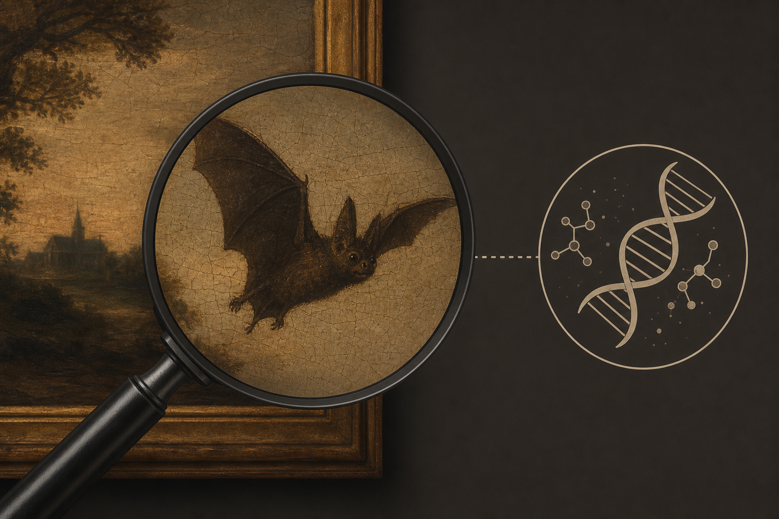 This 17th-Century Flemish Painting Held A Gnarly Bat Secret