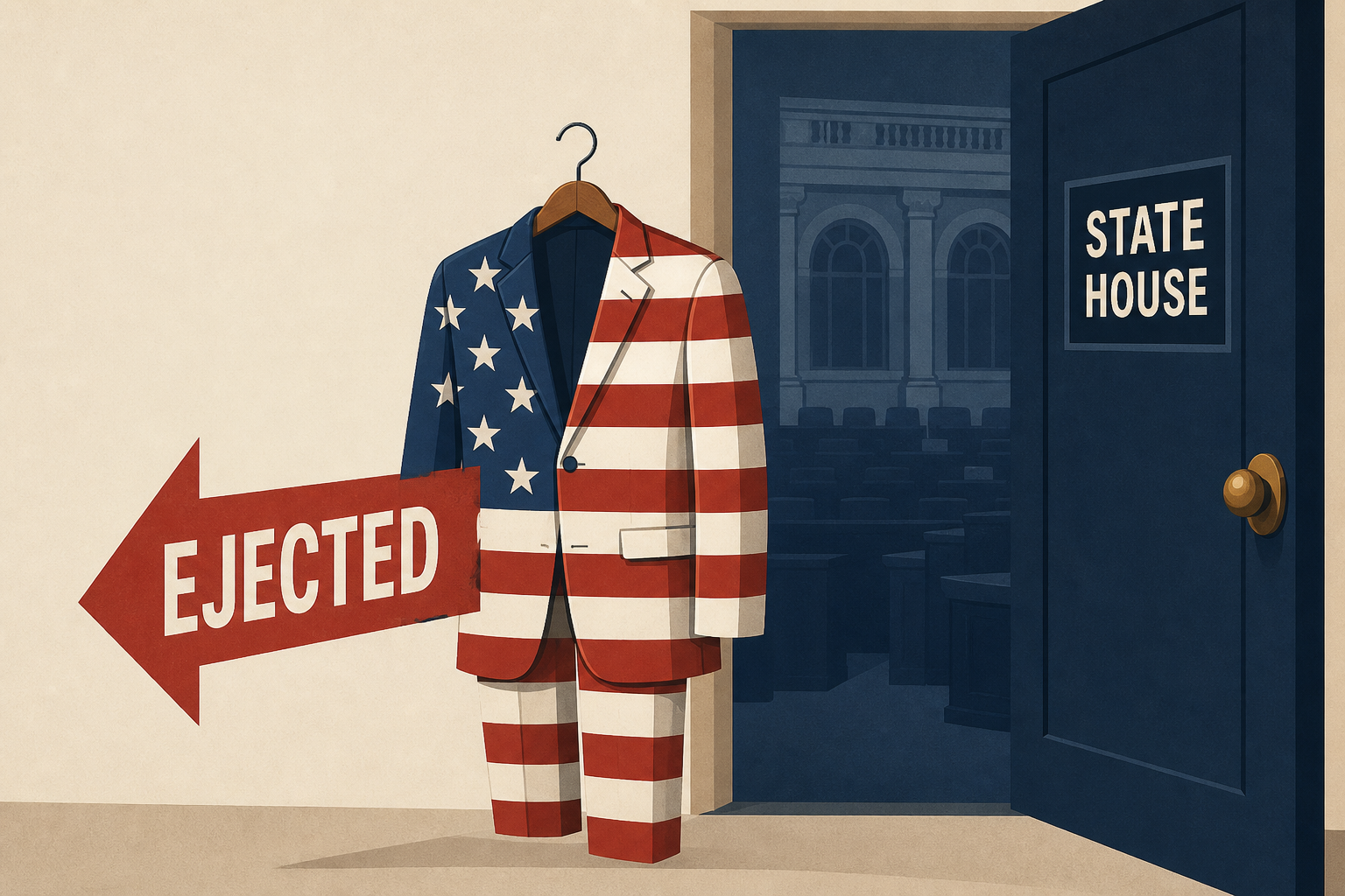 Republican lawmaker ejected from Pa. State House over patriotic suit